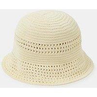 Accessorize Crochet Bucket Hat