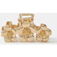Accessorize Floral Metal Claw Clip