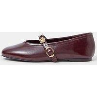 Accessorize Flower Mary Jane Ballet Flats