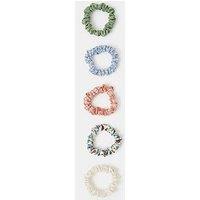 Accessorize 5-Pack Strawberry Check Hair Scrunchies