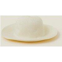 Accessorize Packable Ribbed Bucket Hat Natural