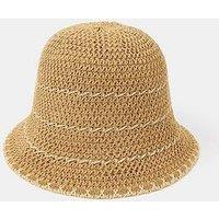 Accessorize Woven Bucket Hat