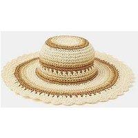 Accessorize Crochet Floppy Hat
