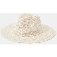 Accessorize Lace Fedora Hat