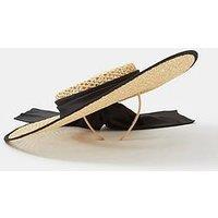 Accessorize Woven Boater Fascinator