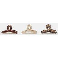 Accessorize 3-Pack Mini Twist Claw Clips