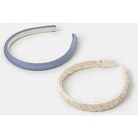 Accessorize 2-Pack Slim Twisted Hairbands