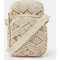 Accessorize Macrame Phone Bag