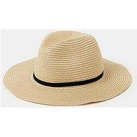 Accessorize Woven Panama Hat