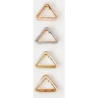 Accessorize 4-Pack Cut Out Resin Claw Clips