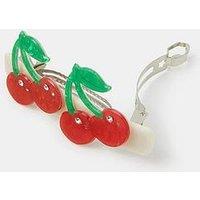 Accessorize Cherry Barrette Hair Clip