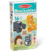 Melissa & Doug Blockables Woodland Crtrs