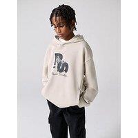 Paul Smith Junior Boys Zebra Graphic Hoodie - Beige