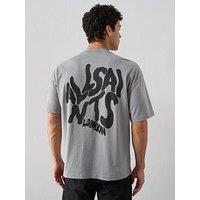 Allsaints Orlando Graphic T-Shirt - Grey