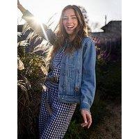 Brakeburn Ruffle Neck Jacket - Blue