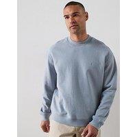 Allsaints Asher Crew Sweatshirt - Blue