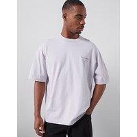 Allsaints Xander Short Sleeve T-Shirt - Purple