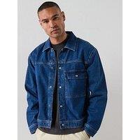 Allsaints Cast Denim Jacket - Blue
