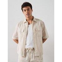 Allsaints Rockland Short Sleeve Shirt - Yellow