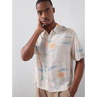 Allsaints Breezer Short Sleeve Shirt - Yellow