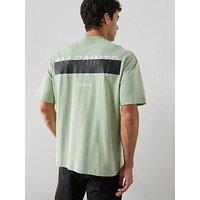 Allsaints Redact Graphic T-Shirt - Green