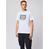 Weekend Offender Nuisance Graphic Short Sleeve T-Shirt - White
