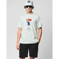 Weekend Offender Chabet Graphic Short Sleeve T-Shirt - Light Green