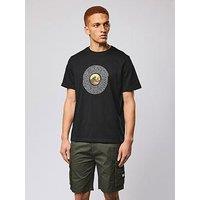 Weekend Offender Wansdown Graphic Short Sleeve T-Shirt - Black