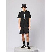 Weekend Offender Stacks Sweat Shorts - Black