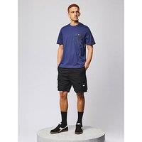 Weekend Offender Scopello Flat Pocket Cargo Shorts - Black