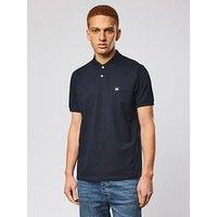 Weekend Offender Heathcote Classic Badge Polo Shirt - Navy