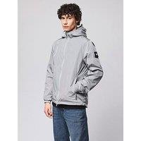 Weekend Offender Technician Zip Through Lightweight Jacket - Grey