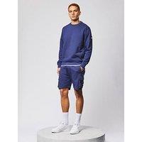 Weekend Offender Noreaster Technical Sweat Shorts - Dark Blue