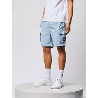 Weekend Offender Baraki Technical Shorts - Blue