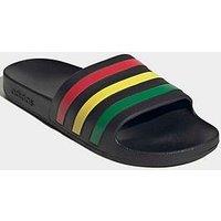 Adidas Sportswear Mens Adilette Aqua Slides - Black