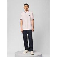 Weekend Offender Levanto Short Sleeve Polo Shirt - Light Pink