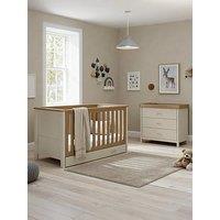 Babymore Mira 2 Piece Nursery Room Set - Cashmere Warm Oak