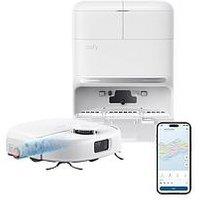 Eufy Omni C28 Robot Vacuum & Mop With All-In-One Station White With Extra Dust Bags