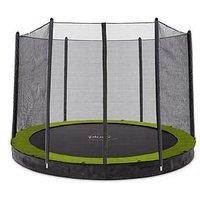 Plum 10Ft In-Ground Trampoline Springsafe Trampoline & Enclosure