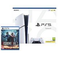 Playstation 5 Disc Console - 1Tb & Resident Evil 2