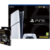 Playstation 5 Playstation 5 Digital Edition Console - 825Gb & Adata Legend 900 2Tb Solid State Drive