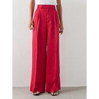 Mango Trousers Listela - Red