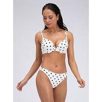 Boux Avenue Hydra Bikini Brief - White Mix