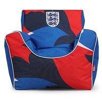 Kaikoo England Football Club Kids Funzee Beanbag Chair- Blue