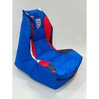 Kaikoo England Football Club Bucket Gaming Beanbag Chair- Blue