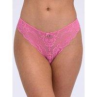 Boux Avenue Mollie 24 Brazilian - Hot Pink