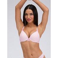 Boux Avenue Sabrina Print Push Up Bra - Pink Mix