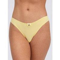 Boux Avenue Sabrina Brief - Butter - Yellow
