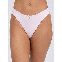 Boux Avenue Emma Micro Fibre Thong - Blush Pink