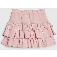 River Island Older Girls Frill Rara Skirt - Light Pink